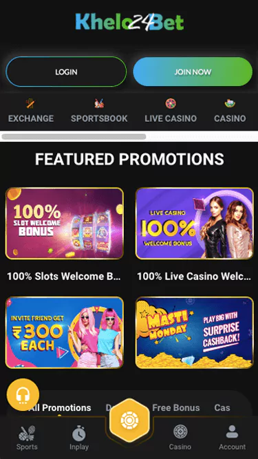 Khelo24Bet app cricket betting